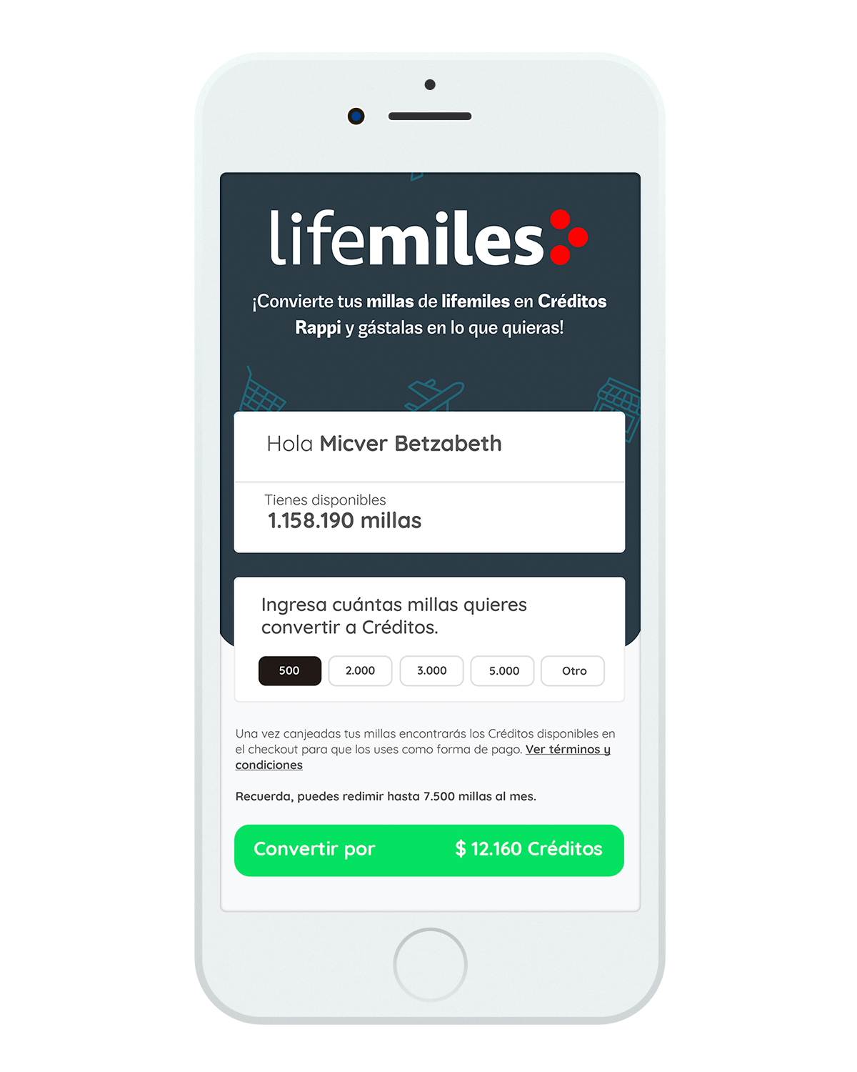 Rappi LifeMiles